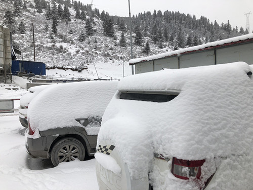 2大雪封山，汽车冻住了_副本.jpg