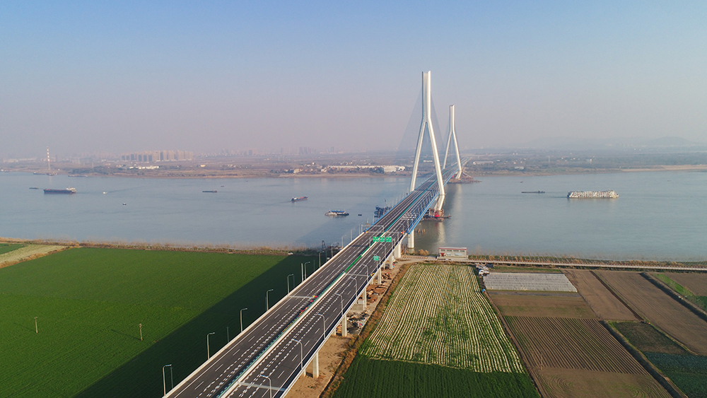 20220117武汉沌口长江公路大桥