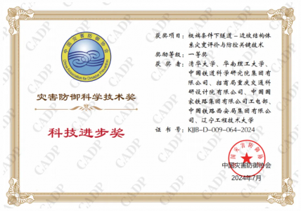 云眼荣获灾害防御一等奖